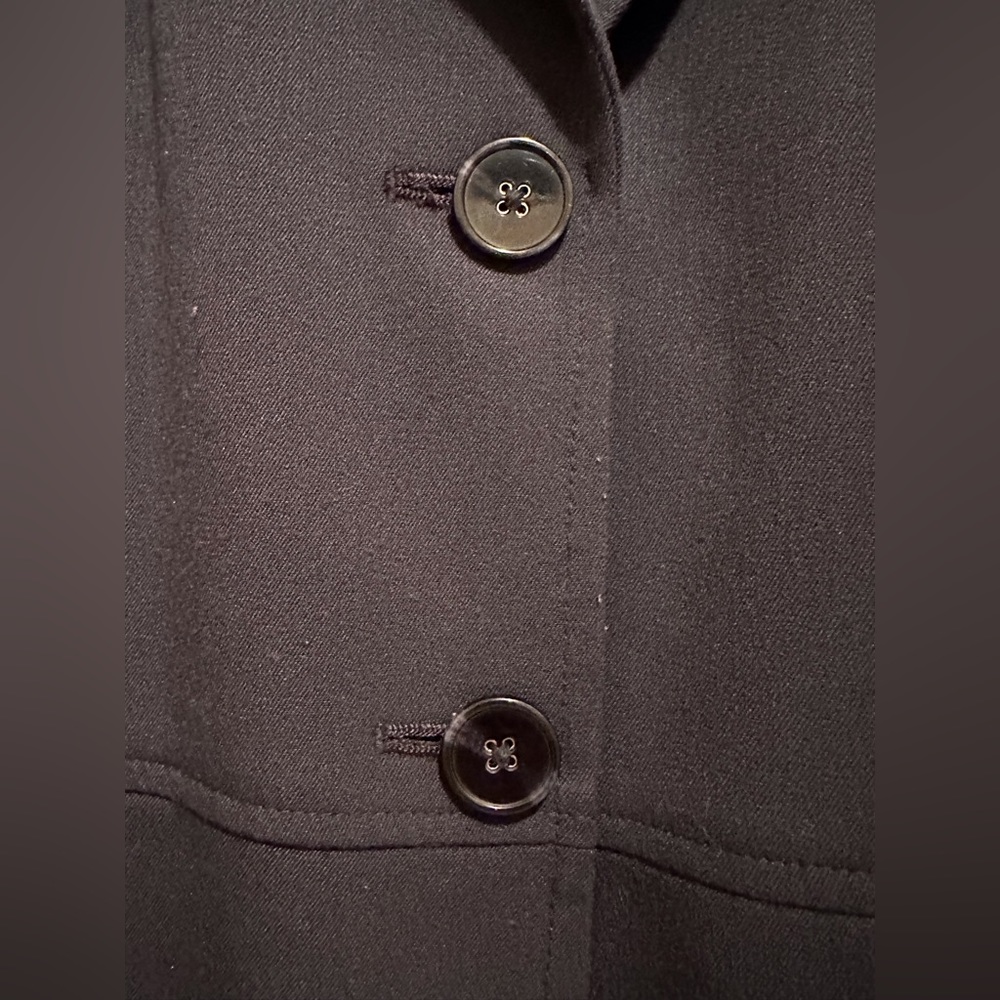 Charter Club Women’s Black Classic Blazer Size 8 - Picture 2 of 5